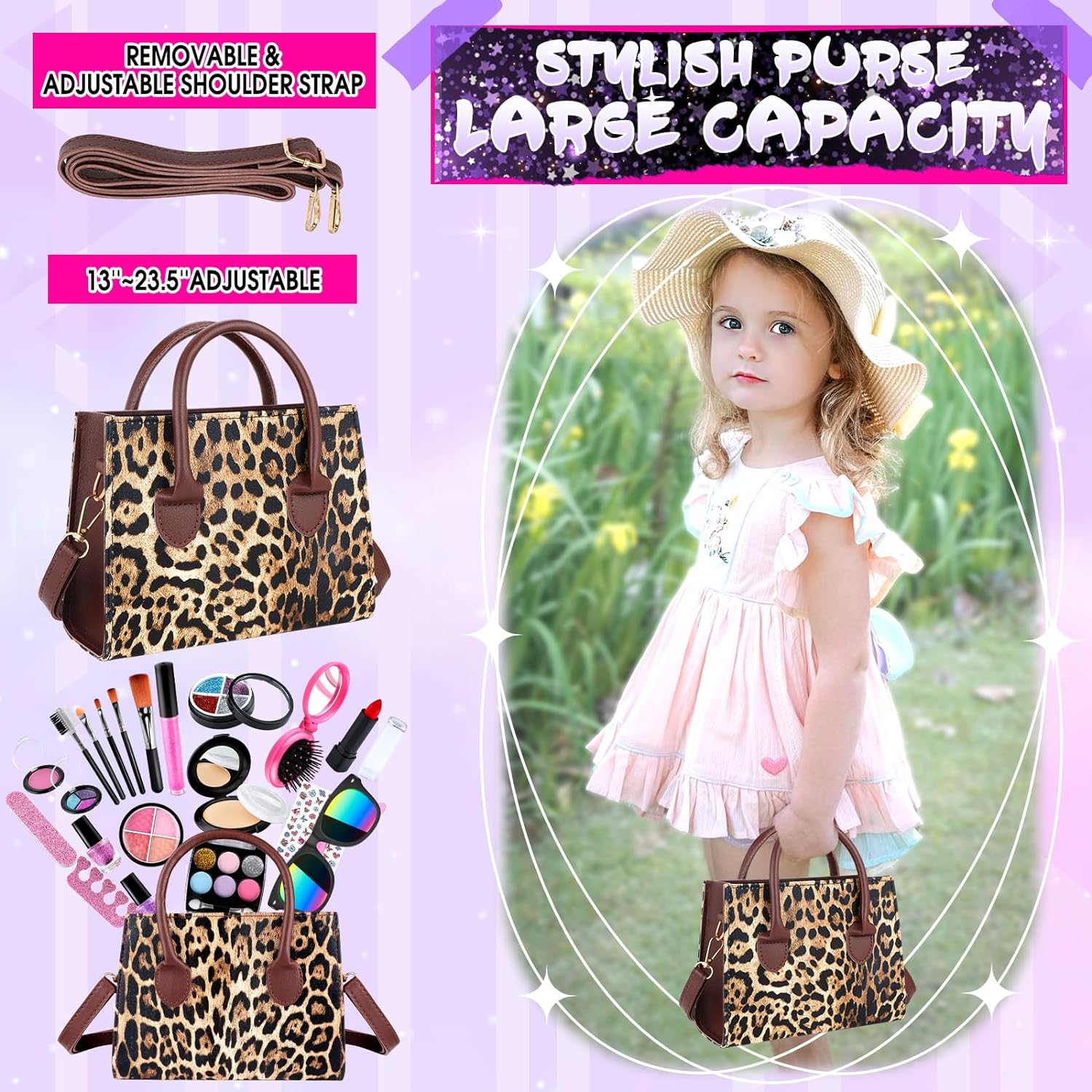 GIFTINBOX Kids Makeup Kit for Girl Toys